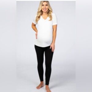 Belly Bandit over the belly maternity leggings (Size M - Black)
